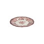 Hermia Velour Maroon Fulya Juego de Cena de 24 Piezas